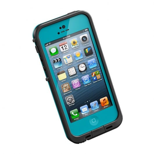 Waterproof Shockproof iPhone 5 Waterproof Protective Case - Teal