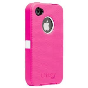Otterbox Defender Series Case for iPhone 4 / 4S White Pink