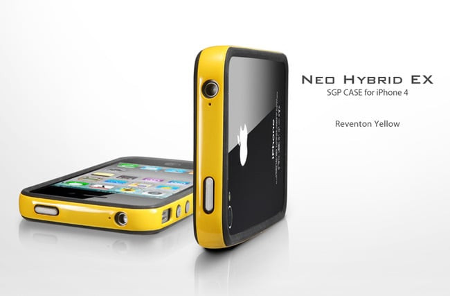 SGP iPhone 4 Case Neo Hybrid EX Series Reventon Yellow