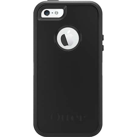 Otterbox Defender for iPhone 5S 5 Black Black