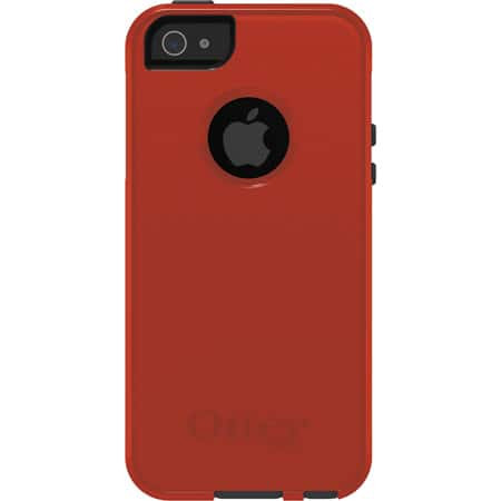 iPhone 5 Otterbox Commuter Series Bolt (Lava Orange / Slate Grey)