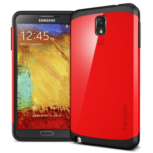 Spigen SGP Galaxy Note 3 Case Slim Armor Crimson Red