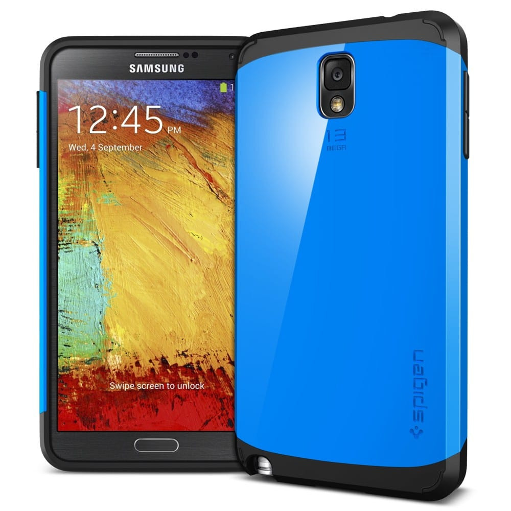 Spigen SGP Galaxy Note 3 Case Slim Armor Dodger Blue