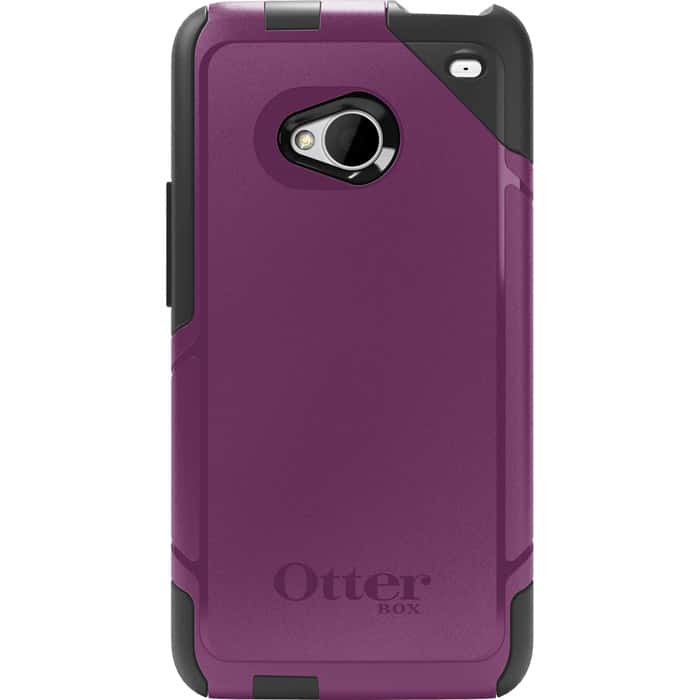 HTC One Otterbox Lilac Commuter
