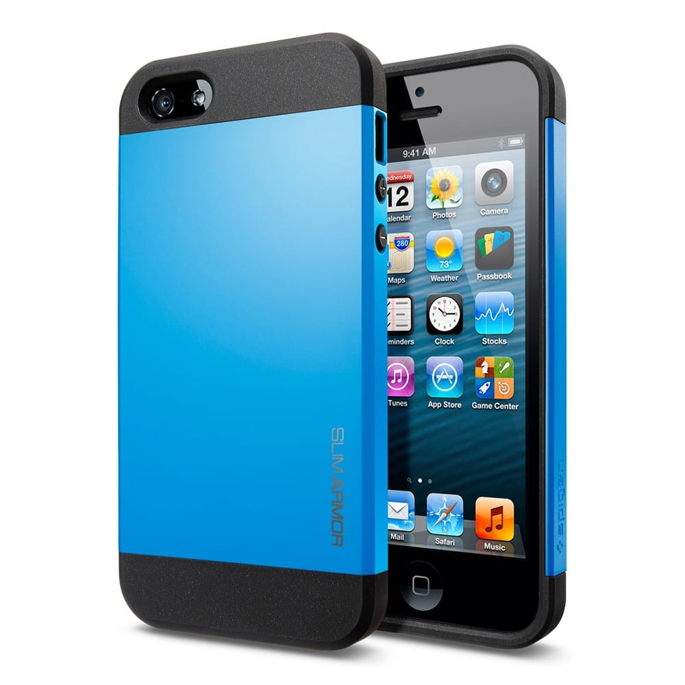 SGP Spigen iPhone 5 5s SE Case Slim Armor Dodger Blue