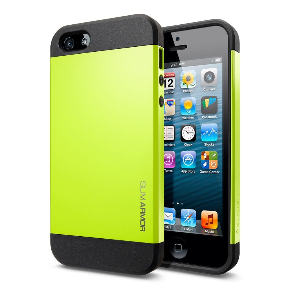SGP Spigen iPhone 5 5s SE Case Slim Armor Lime