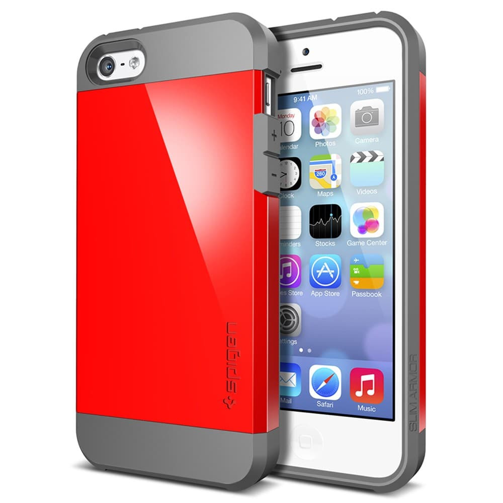 Spigen SGP Tough Armor for iPhone 5C Crimson Red
