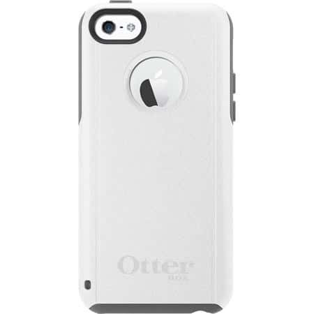 iPhone 5C Otterbox Commuter Series Case Gray White Glacier