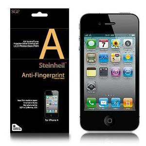SGP Stenheil Anti Fingerprint LCD Screen Protection Film for iPhone 4