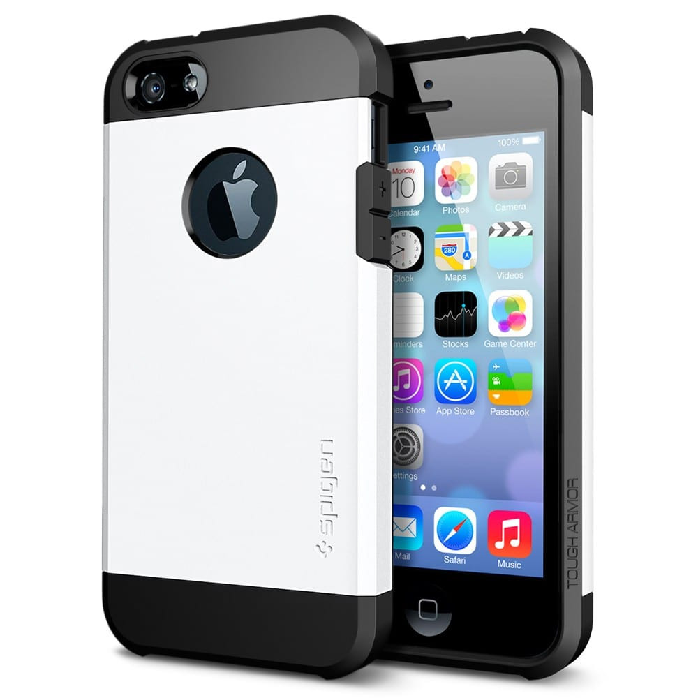 Spigen Tough Armor Case for iPhone 5 Smooth White