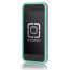 Incipio Faxion Gray Turquoise for iPhone 5 Slim Flexible Hard-Shell Case